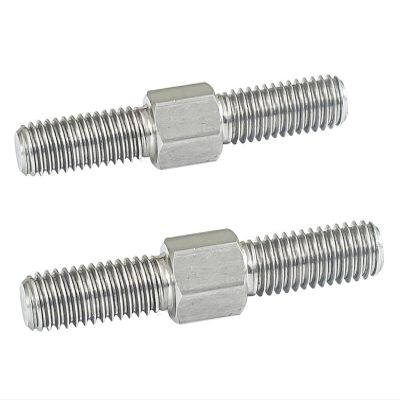 M4–M16 Stainless Steel 304 Double-Ended Threaded Studs, Left- and Right-Hand Threads (M5 × 100 mm, 2 pcs)