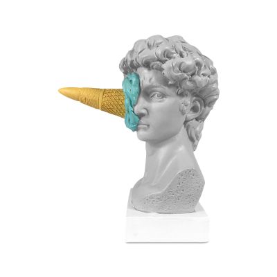 Ice Cream David Statue, 16 cm