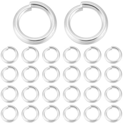 Beebeecraft 600-Piece 6 mm 304 Stainless Steel Open Jump Rings, 20 Gauge