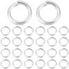 Beebeecraft 600-Piece 6 mm 304 Stainless Steel Open Jump Rings, 20 Gauge view 1