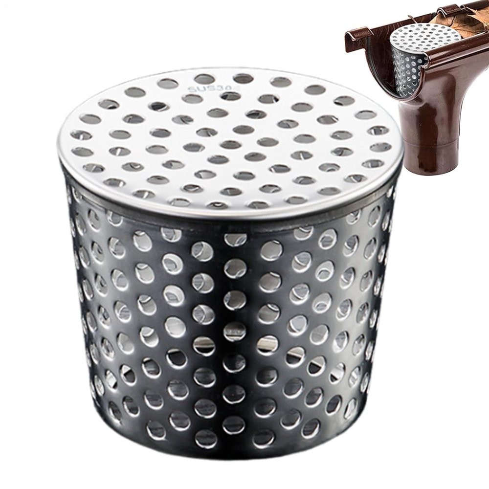 304 Stainless Steel Gutter Guard and Downspout Filter