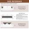 LINGKY Thick Washable Non-Slip Sofa Cover, Coffee, 70 x 180 cm view 4