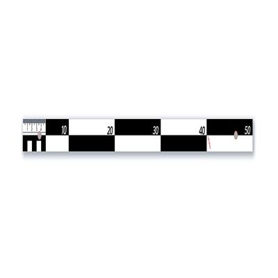 Sindutec Dibond Photo Scale Ruler, 50 cm, North Arrow