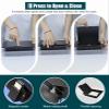 Small Magnetic Access Panel for Drywall Walls and Ceilings, Black, 9 x 10 in (23 x 25 cm) view 3