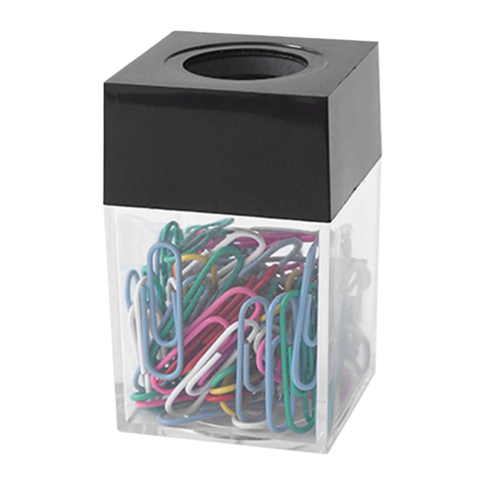 Transparent Magnetic Paper Clip Holder and Dispenser