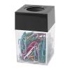 Transparent Magnetic Paper Clip Holder and Dispenser view 1