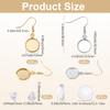 SOFPLATE 60-Piece 12 mm Cabochon Earring Making Kit view 2