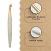 Knitters Pride Pearl Aluminum Crochet Hook 10.00 mm view 2