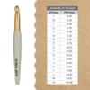 Knitters Pride Pearl Aluminum Crochet Hook 10.00 mm view 4