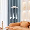 YSUEFIJO Thermal Blackout Curtains for Bedroom and Living Room with Grommets view 3