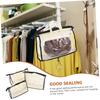 NOLITOY 15-Pack Transparent PVC Hanging Handbag Organizers view 4