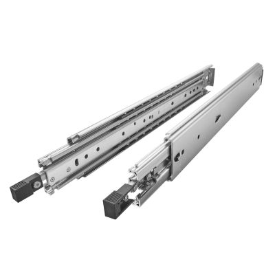 SOTOOLS 1 Pair Heavy-Duty Drawer Slides, 1000 mm, Max. 200 kg, Black
