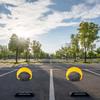 Ansobea 4-Pack Automatic Folding Parking Barriers, 8 Remotes, 8 Keys view 2