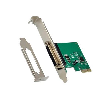 PCIe to Parallel Port Expansion Card, DB25, Low-Profile Bracket