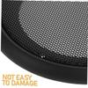 Gadpiparty 2-Piece Black Speaker Grille Covers for Car Speakers view 3