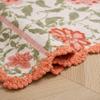 Laura Ashley Cotton Runner Rug, Crocheted, Poppies, Machine Washable and Non-Slip, 30 x 150 cm view 3