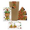 12 Pizza Party Invitations for a 9th Birthday view 1