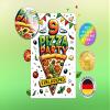 12 Pizza Party Invitations for a 9th Birthday view 3