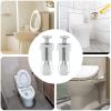 Metal Toilet Seat Bolts, Lock Nuts and Screw Set for Installation, Replacement and Floor Mounting view 4