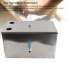 Stainless Steel Grease Trap, Top-Inlet Oil-Water Separator, 500 × 300 × 295 mm view 2