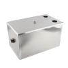 Stainless Steel Grease Trap, Top-Inlet Oil-Water Separator, 500 × 300 × 295 mm view 3