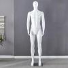Male Mannequin with Head, Detachable Body and Rectangular Metal Base view 1