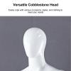 Male Mannequin with Head, Detachable Body and Rectangular Metal Base view 3