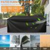 PVPQPR Waterproof Outdoor Furniture Cover, 180 x 130 x 75 cm view 2