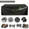 PVPQPR Waterproof Outdoor Furniture Cover, 180 x 130 x 75 cm view 3