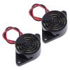 eufeifeiegds 2-Piece 12V Piezo Buzzer Alarm, 100dB Electronic Beeper, Continuous Tone for Motorcycles view 1
