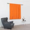 Polyester Valance Curtain, Single Panel for Small Windows, Orange, 117 x 160 cm view 4