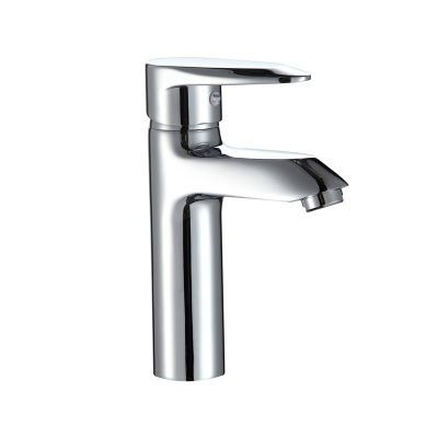 Modern Commercial Single-Handle Bathroom Faucet