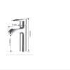 Modern Commercial Single-Handle Bathroom Faucet view 2