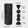 Yoga Foam Roller, Massage Recovery Roller, Shock-Absorbing Muscle Tool view 2
