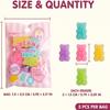 Cute Erasers, Colorful Rubber Cabochons, Cartoon Pencil Erasers, Animals, Interactive Erasers, Pets, Stationery, School Rewards, 5 pcs view 2