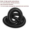 COYOUCO Black PU Dust Collection Hose, 55 mm ID, 1 m, 0.63 mm view 4