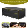 UUPAUO Waterproof Garden Furniture Cover, 420D Oxford Fabric, 345 × 280 × 85 cm view 3