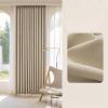 Beydodo Blackout Curtains with Grommets, 2-Piece Set, 86 x 115 cm, Apricot view 2