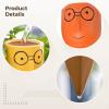 4-Piece Terracotta Plant Watering Spikes, Multicolor Glasses Design view 2