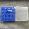 Laboratory Glassware, 100-Piece 1.8 mL Plastic Tube Set with Storage Box view 4