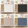 Sliding Cabinet Curtain, Linen-Look Blackout, Stain-Resistant, Beige, W 90 x H 60 cm view 2