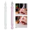 Duyeuau Short Glass Dip Pen with Ergonomic Grip view 2