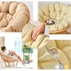 Papasan Padded Seat Cushion for Egg and Hanging Chairs, Brown, 110 x 110 cm view 2