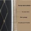 GQZJY Quilted Vinyl Faux Leather Upholstery Fabric, Waterproof, Gray, 1 m view 3