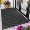 XUCHOU Indoor & Outdoor Doormat 48 x 140 cm, Black view 3