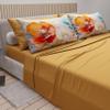 PETTI Artigiani Italiani - Set of 2 Microfiber Pillow Covers, 40 x 80 cm, Decorative Pillows for Bedroom, Sofa and Living Room, Floral Pattern 06 9, 100% Made in Italy view 3