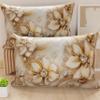 PETTI Artigiani Italiani – Set of 2 Microfiber Pillow Covers, 30 x 50 cm, Floral Pattern 06 13, Made in Italy view 1