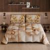 PETTI Artigiani Italiani – Set of 2 Microfiber Pillow Covers, 30 x 50 cm, Floral Pattern 06 13, Made in Italy view 4