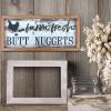 Acunny Funny Chicken Signs, Chicken Coop Decor, Farmhouse Wall Decor for Garden and Home view 2