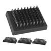 Stainless Steel Grill Brush, 4 Pieces, with Replaceable Heads view 1